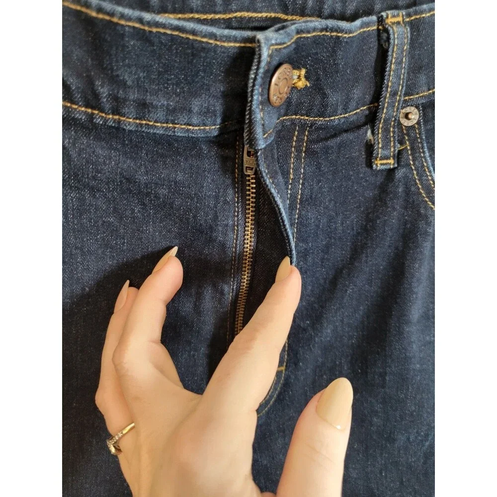 J. Crew Mens Flex Straight Leg Jeans Size 35x32